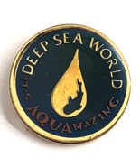 Deep Sea World Scotland Pin AQUAmazing Shark Teardrop Souvenir Aquarium ... - $17.68 CAD