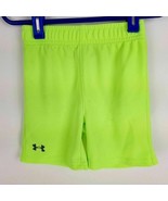 Under Armour Toddlers Athletic Shorts Size 24 Months Fluorescent Green TK4 - $10.07 CAD
