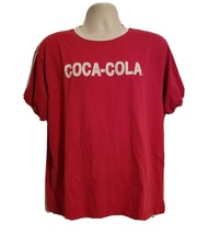 Sewn Coca Cola Adult Red XL TShirt - £11.68 GBP