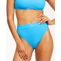 Billabong Sol Searcher Rise Bikini Bottoms Skimpy Coverage High Rise Blu... - $24.08