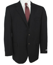NEW $1095 Hickey Freeman Sportcoat!  44 Long  Black with Metal Coin Buttons  USA - £373.51 GBP