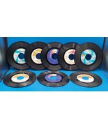 Lot of 8 Moody Blues 45s Go Now, Question, Tuesday Afternoon,Nights In W... - $526.72 MXN