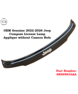 2022-2026 Jeep Compass License Lamp Tailgate Trim Applique Molding 68569633AA - $222.75