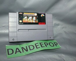 Roger Clemens&#39; MVP Baseball (Super Nintendo Entertainment System, 1992) - £14.80 GBP