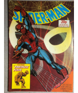 SPIDER-MAN #542 (1983) Marvel Comics UK Bob Wakelin cover &amp; poster VG+/FN- - £14.28 GBP