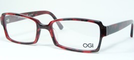 OGI Evolution 9072 1289 Rouge Pierre Lunettes Monture 53-17-140mm Japon - £87.27 GBP