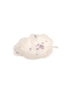 Mikasa Bone China Gentle Breeze Leaf Candy Dish Larry Laslo Design Flowers - $296.36 MXN