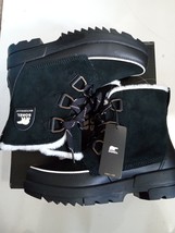 Sorel Tivoli IV WP Black NIB Women&#39;s Size 10 Leather Boots - $74.99