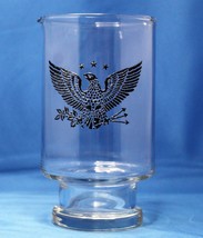Vintage Eagle Cocktail Mixing glass Pitcher 7 inches tall Two Side Pour - £9.94 GBP