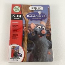 Leap Frog Leap Pad Disney Ratatouille K-1st Reading Interactive Book Car... - $368.81 MXN