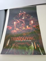 Thanksgiving Horror Movie Poster 11&quot; X 17&quot; Eli Roth Cinemark Exclusive 2... - $24.49