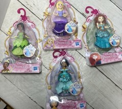Disney Princess Royal Clips 4” Doll Assortment 4 Different Princesses - £22.15 GBP