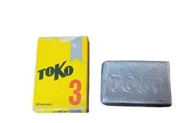 Vtg ToKo 3 Silverwax Ski Wax 1.80oz Switzerland - $9.99