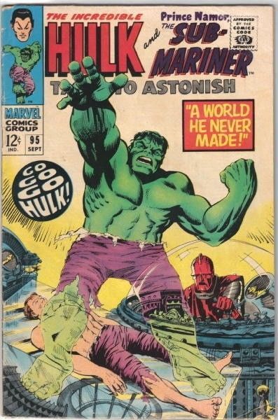 Primary image for Tales To Astonish Comic Book #95 Marvel Comics 1967 FINE