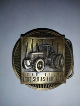 JOHN DEERE 7000 Series Tractors Powershift Training Belt Buckle #218 of 225 - £29.40 GBP