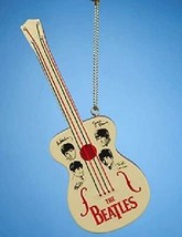Beatles - Retro Guitar Faces Ornament by Kurt Adler Inc. - $39.55