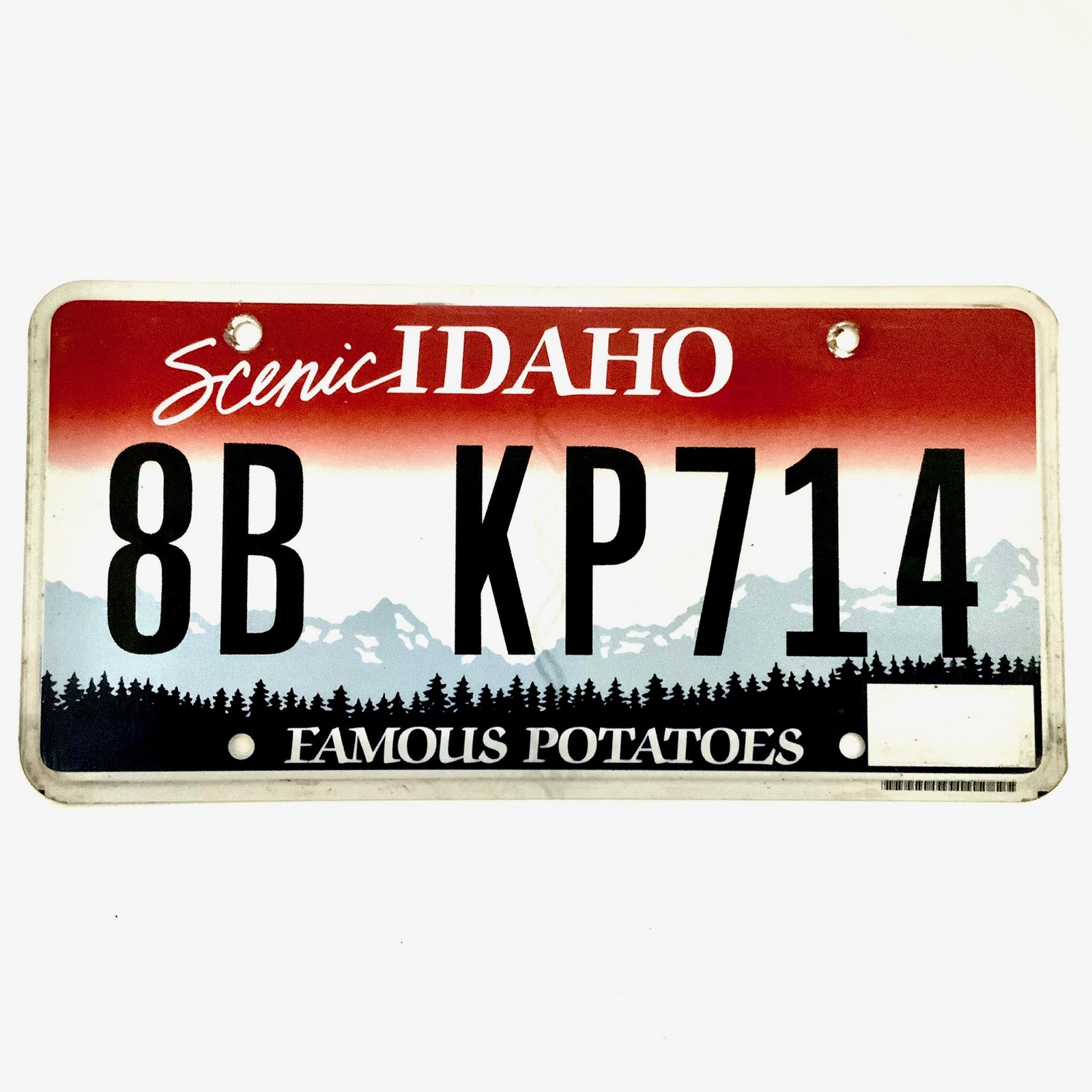 Untagged United States Idaho Bonneville County Passenger License Plate 8... - $10.88