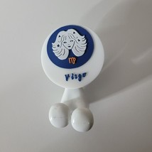 Virgo Zodiak Suction Cup Shower Toothbrush Razer Holder Bathroom Sign White Blue - £3.99 GBP