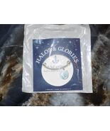 Alex and Ani Halos Glories Teal Anchor Silver Bangle - $17.10