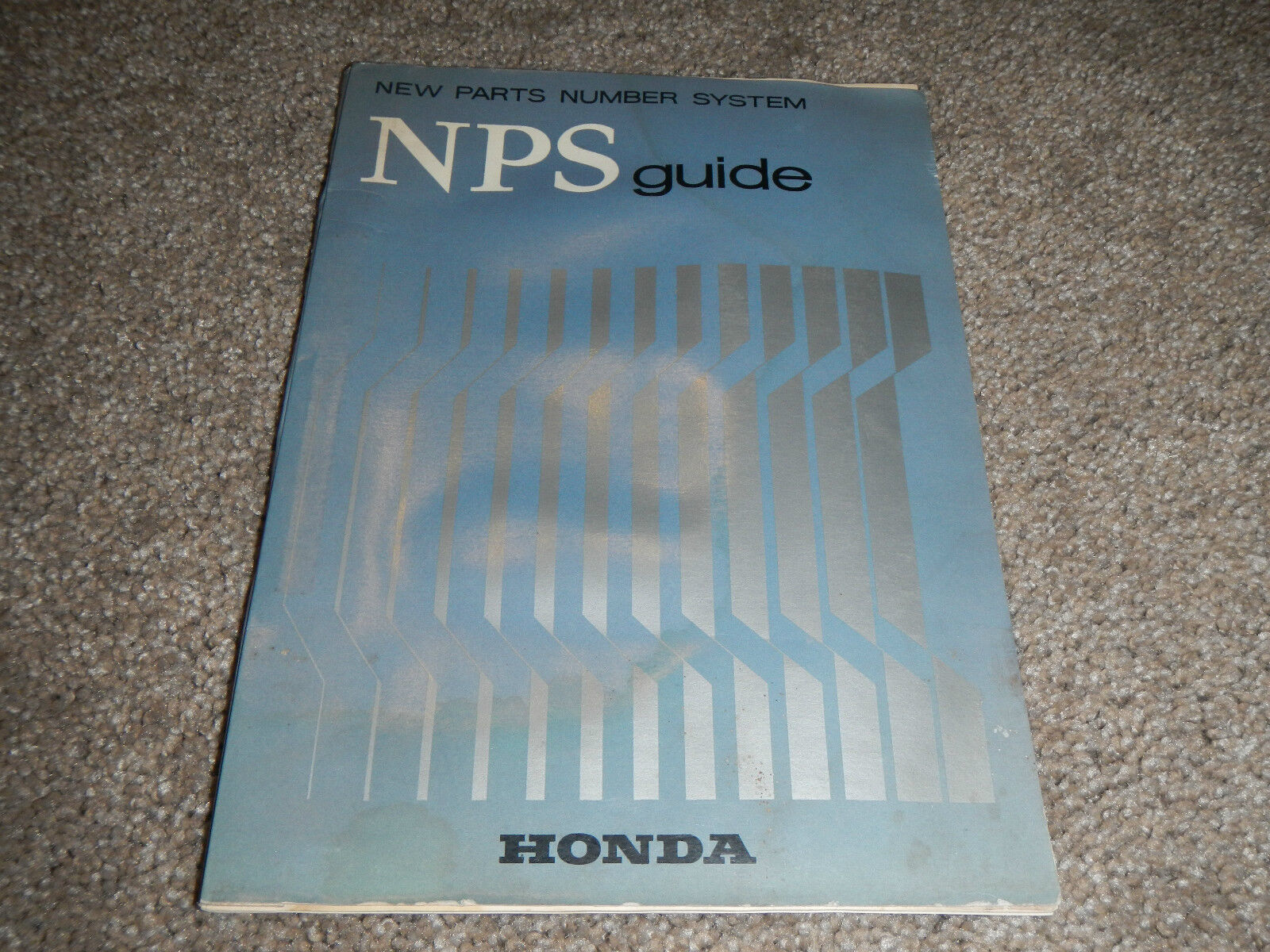 1950s 1960's HONDA NPS GUIDE NUMBER SYSTEM PARTS MANUAL BOOK CATALOG INFORMATION - $44.35