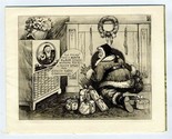 1948 Zenith Television Holiday Card J. P. Nuyttens Cover Santa Claus &amp; C... - $296.70