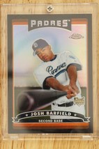 Baseball Card 2006 Topps Chrome Black Refractor 302 Josh Barfield Padres 414/549 - £9.72 GBP