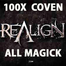 100x COVEN CAST REALIGN ALL MAGICK AND ONE'S ENERGIES EXTREME MAGICK Witch image 2
