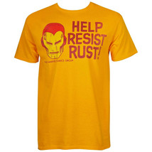 Iron Man Resist Rust Men&#39;s T-Shirt - £22.89 GBP