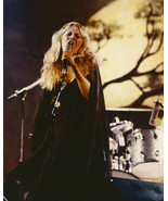 Stevie Nicks in black dress and cape performing on stage 11x14 Photo - £11.76 GBP