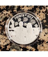 2023 Trump & Melania 4th of July 1 Oz Silver Round .999 Fine Limited Edition - $62.25