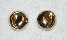 Vintage Moulage Modele Sterling Clip On Earrings Signed Guc - £55.30 GBP