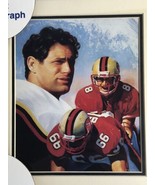 1996 Steve Young San Francisco 49ers Framed Kelly Russell Lithograph Print - $19.95