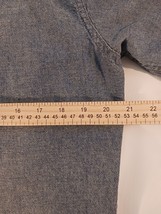 Wrangler Premium Quality Cotton Shirt Men's Blue Short Sleeve Button-Up Small image 4