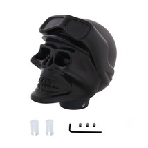 Matte Black Biker Skull Gear Shift Knob Lever Handle Column Floor Shifte... - £30.93 GBP