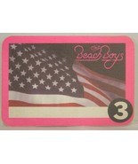 BEACH BOYS - VINTAGE ORIGINAL CONCERT TOUR CLOTH BACKSTAGE PASS - $10.00