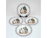 NEW RARE Williams Sonoma Set of 4 Dr. Seuss&#39;s The Grinch Salad Plates 9&quot;... - $279.99