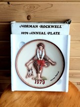 Vintage New Open Box Norman Rockwell Limited 1st Wooton 1979 Collector&#39;s Plate - £18.14 GBP