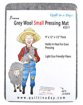 Quilt in a Day Premium Grey Wool Small Pressing Mat 3311 - £33.53 GBP