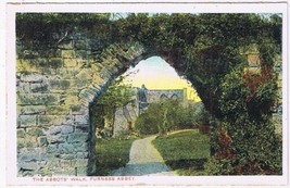 United Kingdom UK Postcard Furness Abbey Abbots Walk Star Series G D &amp; D - $2.05