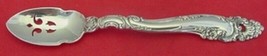 Decor by Gorham Sterling Silver Olive Spoon Pierced Custom Made 6&quot; Serving - £54.59 GBP