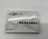 2010 Chevrolet Malibu Owners Manual Handbook OEM F04B36011 - £15.48 GBP