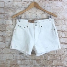 Polo Ralph Lauren The Sophia Cut Off Short Embroidered Eyelet Size 26 NWT - £26.51 GBP