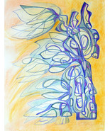 art Drawing- original, &quot;Evanescent&quot;, René Castillo-Ramos - $340.44 CAD