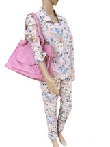 Abito a fiori Laura Torelli rosa denim, L - £60.12 GBP