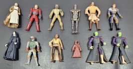 Vintage L.F.L. Star Wars Action Figures 1990&#39;s Hasbro Kenner Lot of 12 - £33.78 GBP