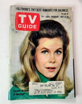 TV Guide Bewitched Elizabeth Montgomery 1967 May 13-19 NYC Metro - $11.83