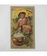 Victorian Trade Card McCormick Harvesting Machine Co Folding Double-side... - £78.35 GBP