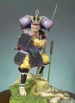 1/18 90mm Resin Model Kit Japan Warrior Samurai Unpainted - £33.66 GBP