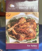 Himalayan Salt Kosher Brining Egg Replaces any Salt for Cooking Turkey Reusable - £14.14 GBP