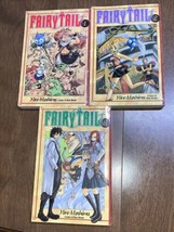 Fairy Tail by Hiro Mashima Volumes #1-3 Paperback Japanese Manga 2008 Lot - £7.45 GBP